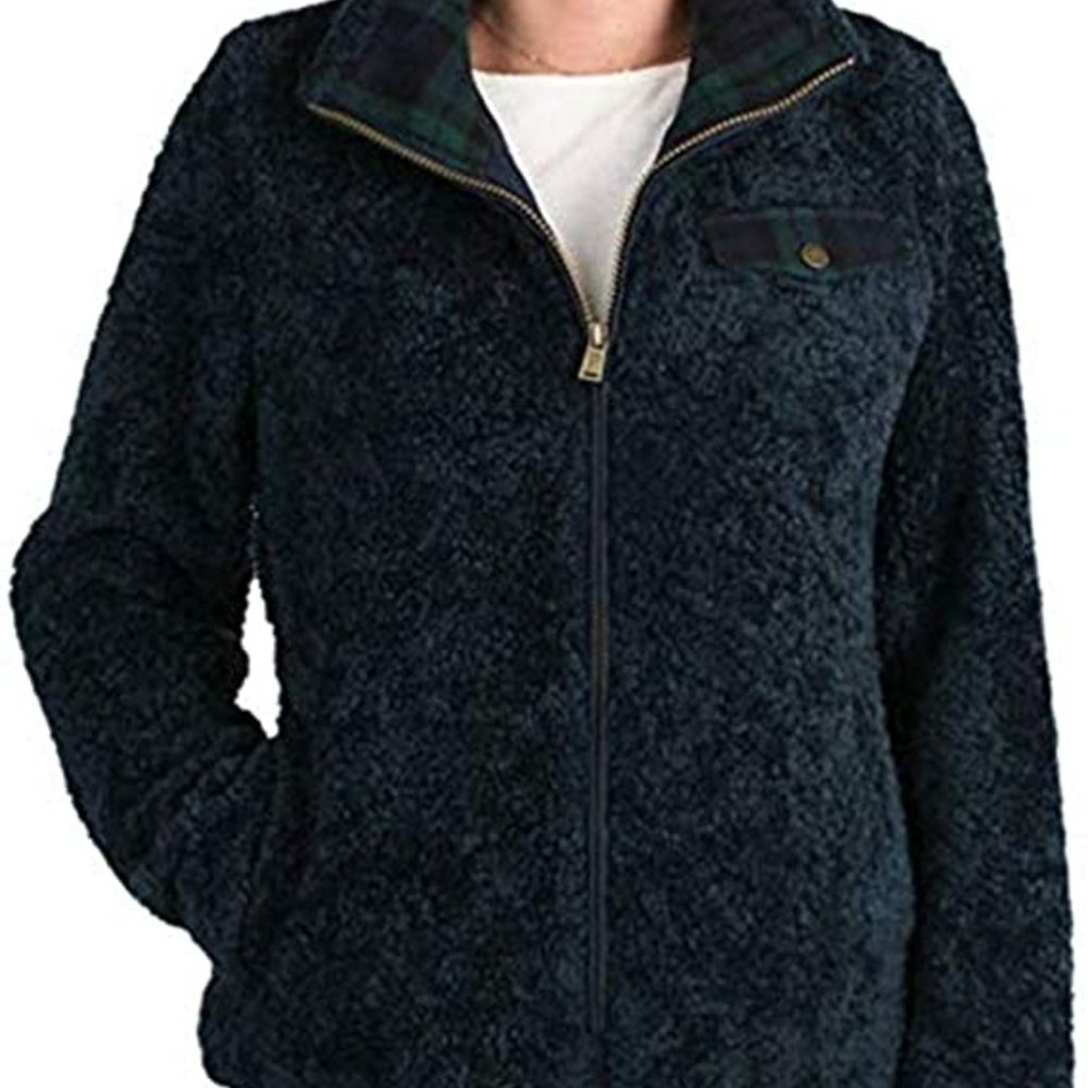 Pendleton Ladies' Fuzzy Zip Jacket - Picture 1 of 3